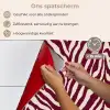 Zebra - Motief - Bordeaux - Rood keuken achterwand spatscherm klein 900 -spatscherm_NL