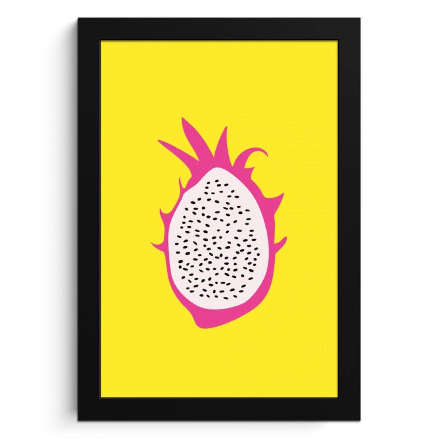 Illustratie - Drakenvrucht - Kleurrijk KitchenYeah - Keuken - Fotolijst klein -3d