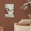 Kerstsfeer - Landelijk - Rood plexiglas 5mm klein -sfeer5