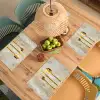Verf - Goud - Bestek Placemat vinyl groot -zzsfeer5_Kitchenyeah-website