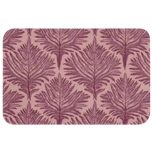 Varen - Patroon - Paars Badmat klein 997 -3d
