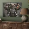 Olifant - Watercolor - Wilde dieren - Luxe PET vilt klein -sfeer2
