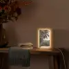 Eiland - Palmboom - Zee Light Box met kabel (Tafellamp) klein -sfeer4