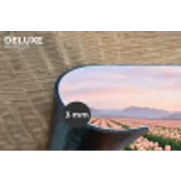 Tulpen - Landschap - Roze Placemat vinyl groot -closeup
