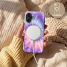 Pasteltinten - Paars - Spiraal - Marmer Toughcase MagSafe Apple iPhone 17 klein -USP_MagsafeV
