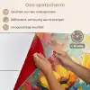 Bloemen - Dahlia - Kunst - Oranje - Watercolor keuken achterwand spatscherm klein -spatscherm_NL