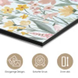 Weidebloemen - Illustratie - Kleurrijk aluminium wit klein -closeup_DE