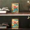 Bloemen - Kleurrijk - Natuur - Gerbera Light Box met kabel (Tafellamp) klein -sfeer3