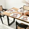 Tijger - Dier - Kinderen - Jungle - Kinderkamer - Babykamer Placemat vinyl groot -zzsfeer4_Kitchenyeah-website