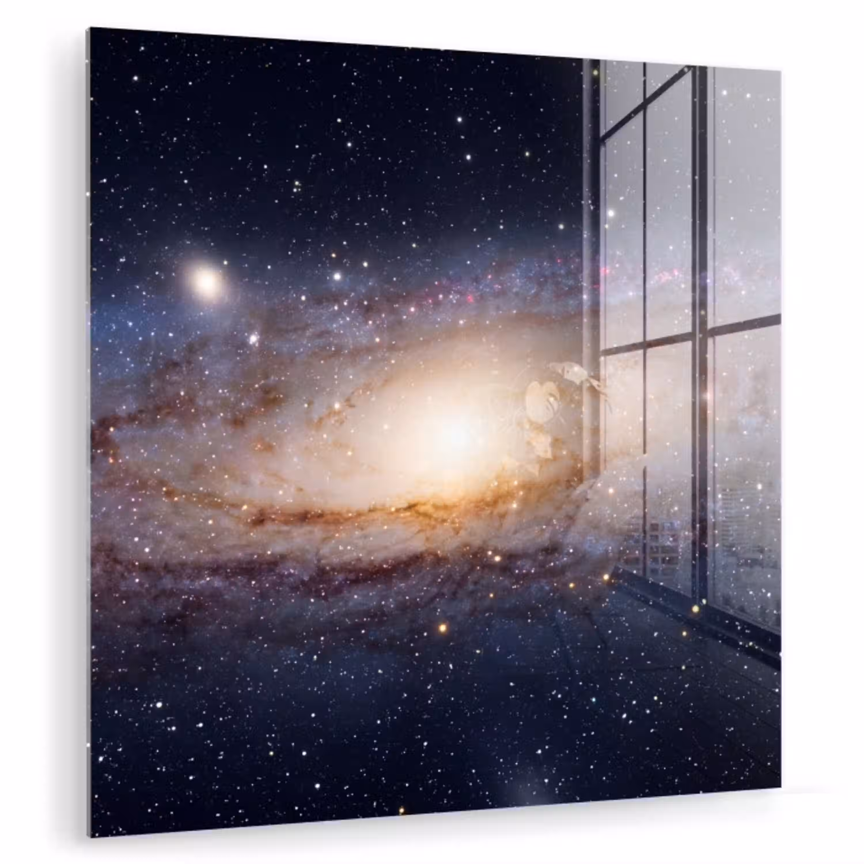 Sterrenstelsel - Ruimte - Kosmos plexiglas 5mm klein -zzzproduct_nieuw