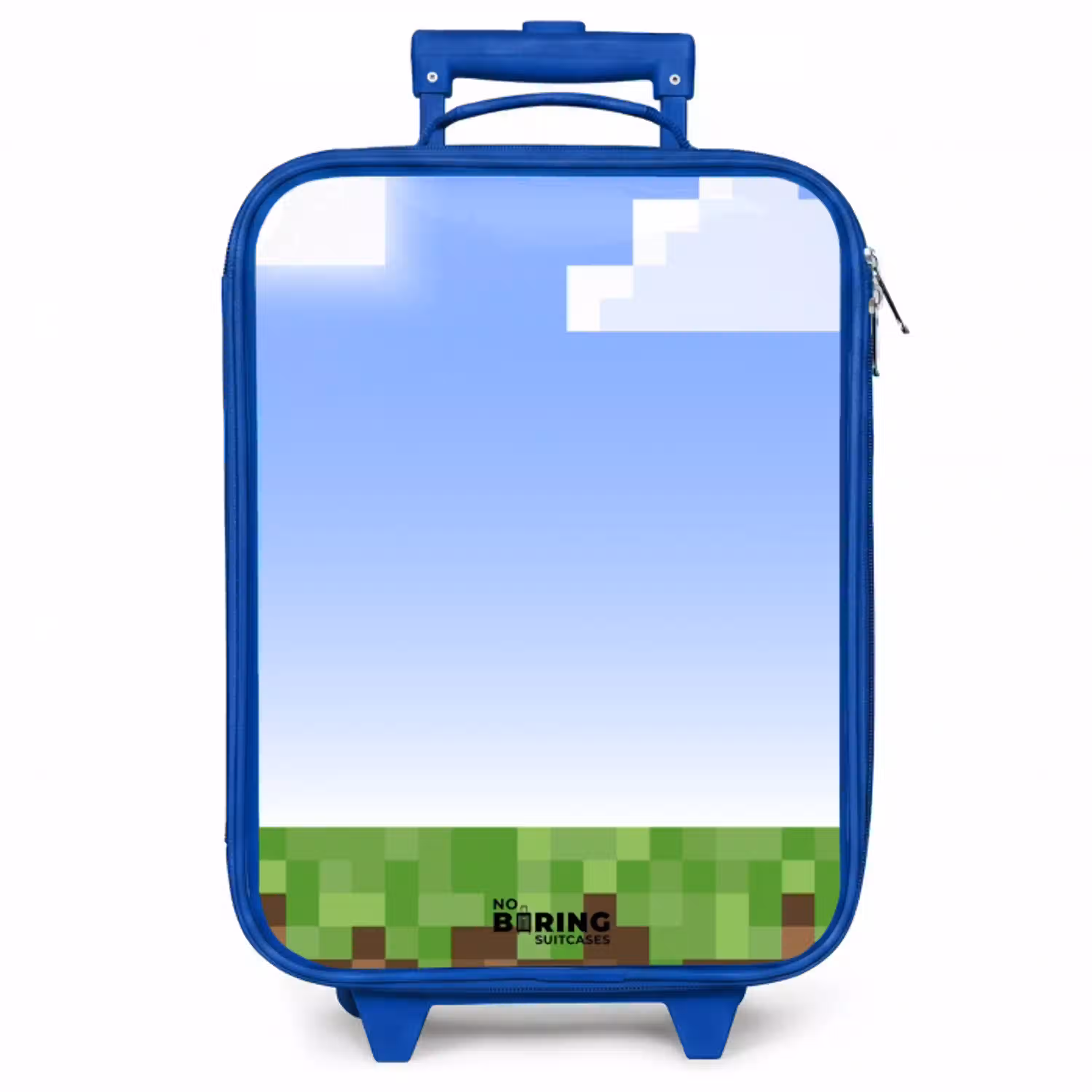 Pixel wereld Kinderkoffer - Blauw klein -zzz_website3d