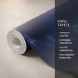 Fantasy - Kosmos - Landschap Behang Vinyl klein -USP_closeupDE