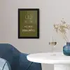 Roze - Groen - Wijn - Quote fotolijst zwart zonder passe partout klein -sfeer4