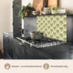 Klassiek - Waaier - Groen keuken achterwand 2 middel 865 -usp_DE