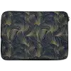 Abstract - Lijnen - Blauw - Goud laptophoes neopreen klein 279 -zkaufland3dotto