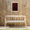 Kersen - Rood Tuinposter op houten frame 2 cm dik klein -sfeer4