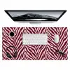 Zebra - Motief - Bordeaux - Rood Muismat XXL klein 681 -3d