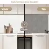 Industrieel - Patroon - Beton keuken achterwand 2 middel 871 -voor-na2_NL