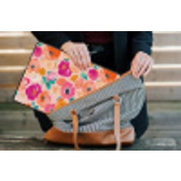 Bloesems - Vrolijk - Kleurrijk laptophoes neopreen klein 279 -tas