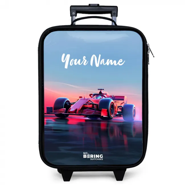 Rode racer Kinderkoffer - Zwart klein -zzz_website3d