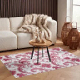 Barok - Patroon - Rood Vloerkleed Rechthoek klein 1091 -atmosphere_sfeer2_global