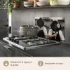Koks - Koekenpannen - Keuken keuken achterwand spatscherm klein -usp_ES