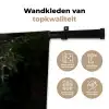 Arend - Hout - Wit - Planten Wandkleed katoen klein -sfeer2