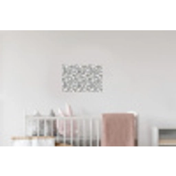 Steentjes - Grijs - Ovaal Muursticker klein 286 -kinderkamer
