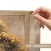 Boom - Goud - Landschap - Verf Light Box met batterij (Wandlamp) middel -USP_websiteprintNL