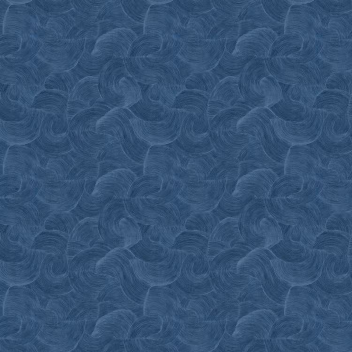 Tapete - Wellen - Textur - Muster - Blau