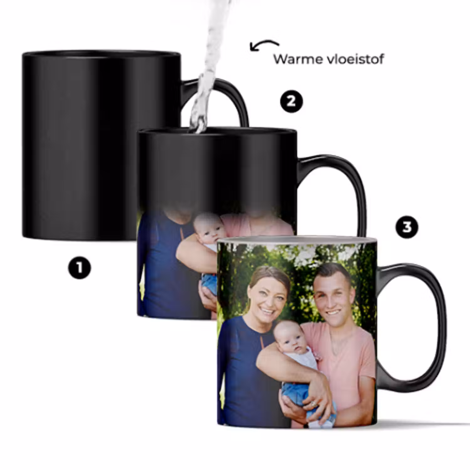 Magische mok met foto