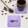 Maandag - Mok - Koffie - Paars onderzetter kurk middel -sfeer2