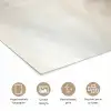 Bloem - Beige - Verf - Schaduw poster papier klein -closeup_NL