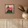 Doorkijk - Tulpen - Bloemen - Molen - Raam aluminium wit klein -sfeer4