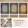Abstract - Marmer - Groen Light Box met kabel (Tafellamp) klein 925 -USP_lichtkleurNL