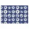 Borden - Floraal - Blauw Placemat vinyl groot 368 -zzsfeer1_Kitchenyeah-website