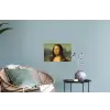 Mona Lisa - Leonardo da Vinci Muursticker klein -plant