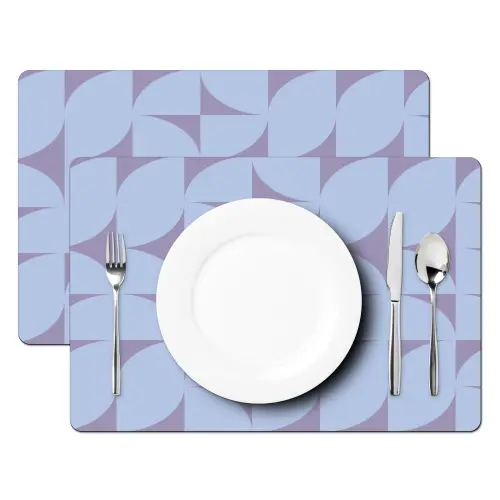 Blokken - Blauw - Paars - Patroon Placemat vinyl groot 368 -zzsfeer2_Kitchenyeah-website