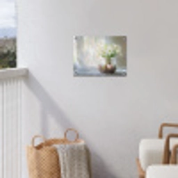 Vaas - Eieren - Bloemen tuinposter los doek klein -sfeer8