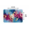 Cirkels - Goud - Abstract Placemat vinyl groot -specs