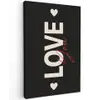 Love - Rood - Valentijn canvas 2cm klein -z3d