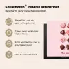 Chocolaatjes - Hartvormig - Liefste Inductie beschermer vinyl 3mm middel -zzzzzzusp-haakje_NL
