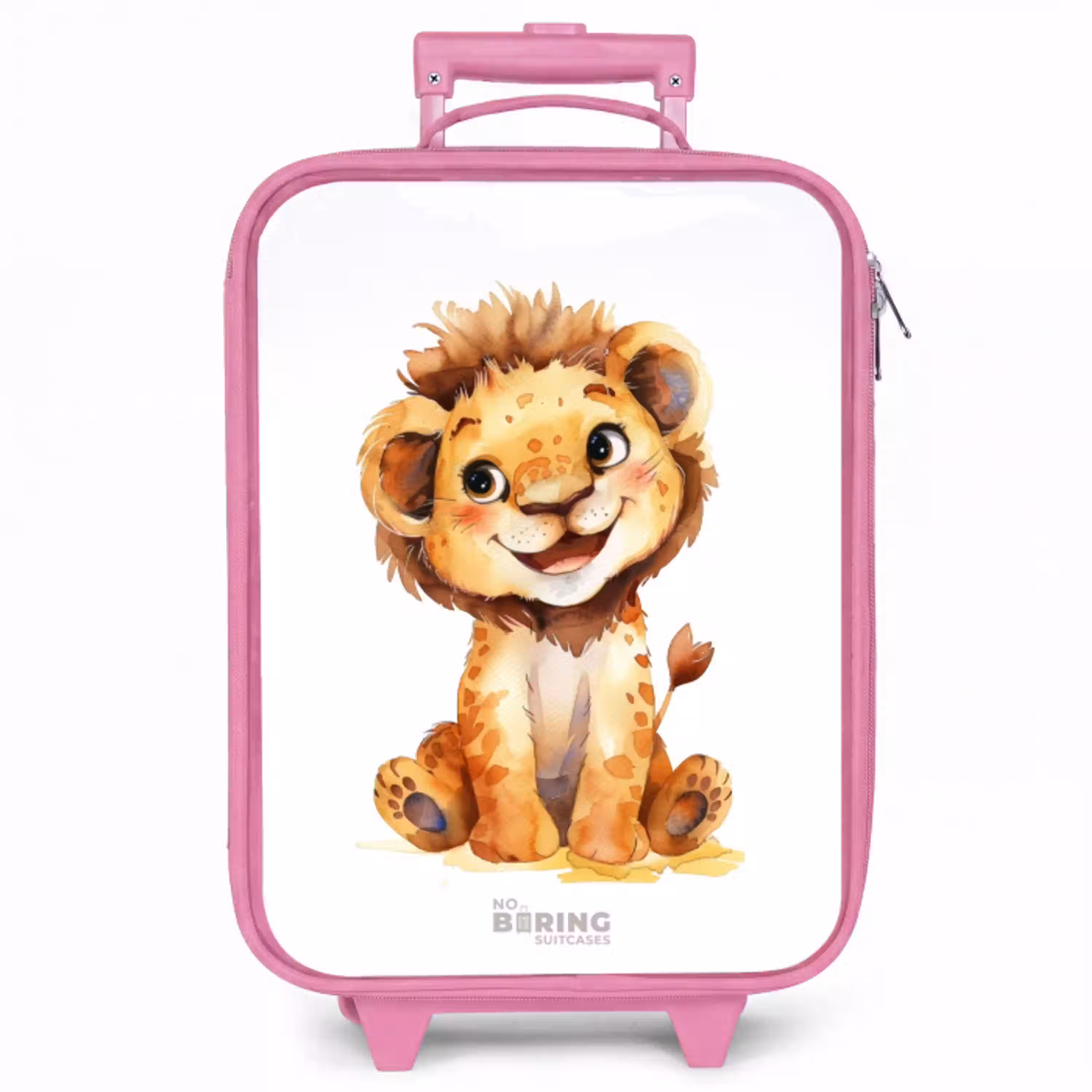 Baby leeuw Kinderkoffer - Roze klein -zzz_website3d
