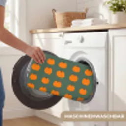 Pompoen - Patroon - Oranje Badmat klein 997 -USP_WasbaarDE