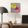 Planten - Anthurium - Groen - Roze plexiglas 5mm klein -sfeer6