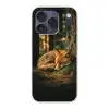 Vos - Bos - Slapen Telefoonhoesje iPhone 17 Pro klein -3d