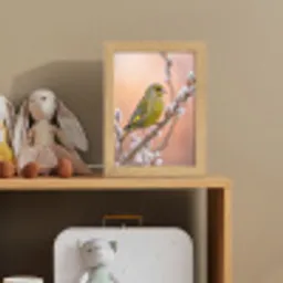Groenling - Katjes - Lente - Natuur - Zacht Light Box met kabel (Kinderlampje) klein -sfeer2_kind