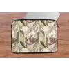 Bloemen - Aquarel - Kleurrijk laptophoes neopreen klein 279 -tafel