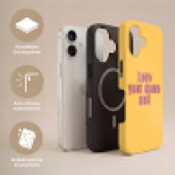 Love yourself - Roze - Geel Toughcase MagSafe Apple iPhone 17 klein -USP_Lagen_DE