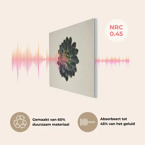 Rozet - Cirkelvormig - Donkergroen PET vilt klein -USP_NL